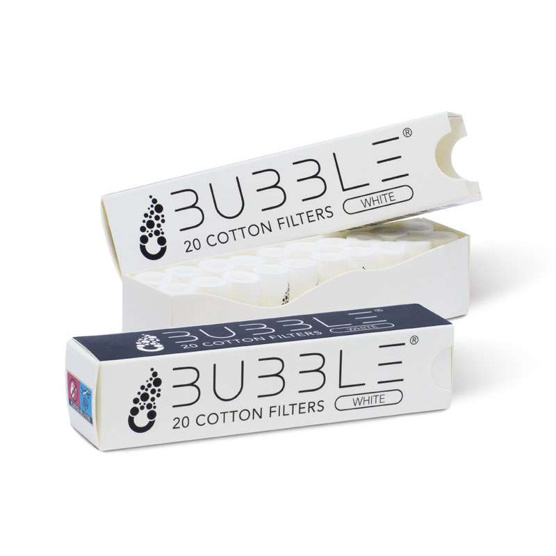 BUBBLE COTTON - 20 Filtri in cotone bubble | Vaporart Official Store