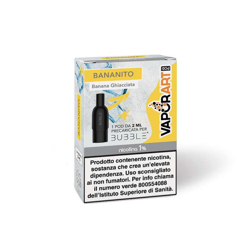 Bananito POD - Bananito Pod precaricata 2ml BUBBLE | Vaporart Official Store