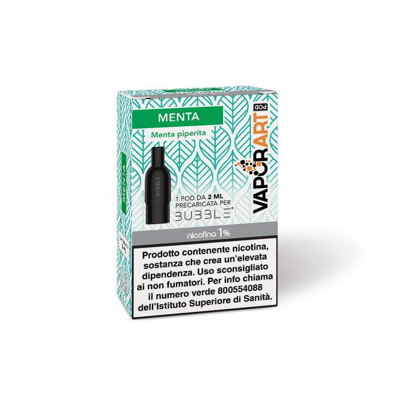 Menta POD - Menta Pod precaricata 2ml BUBBLE | Vaporart Official Store