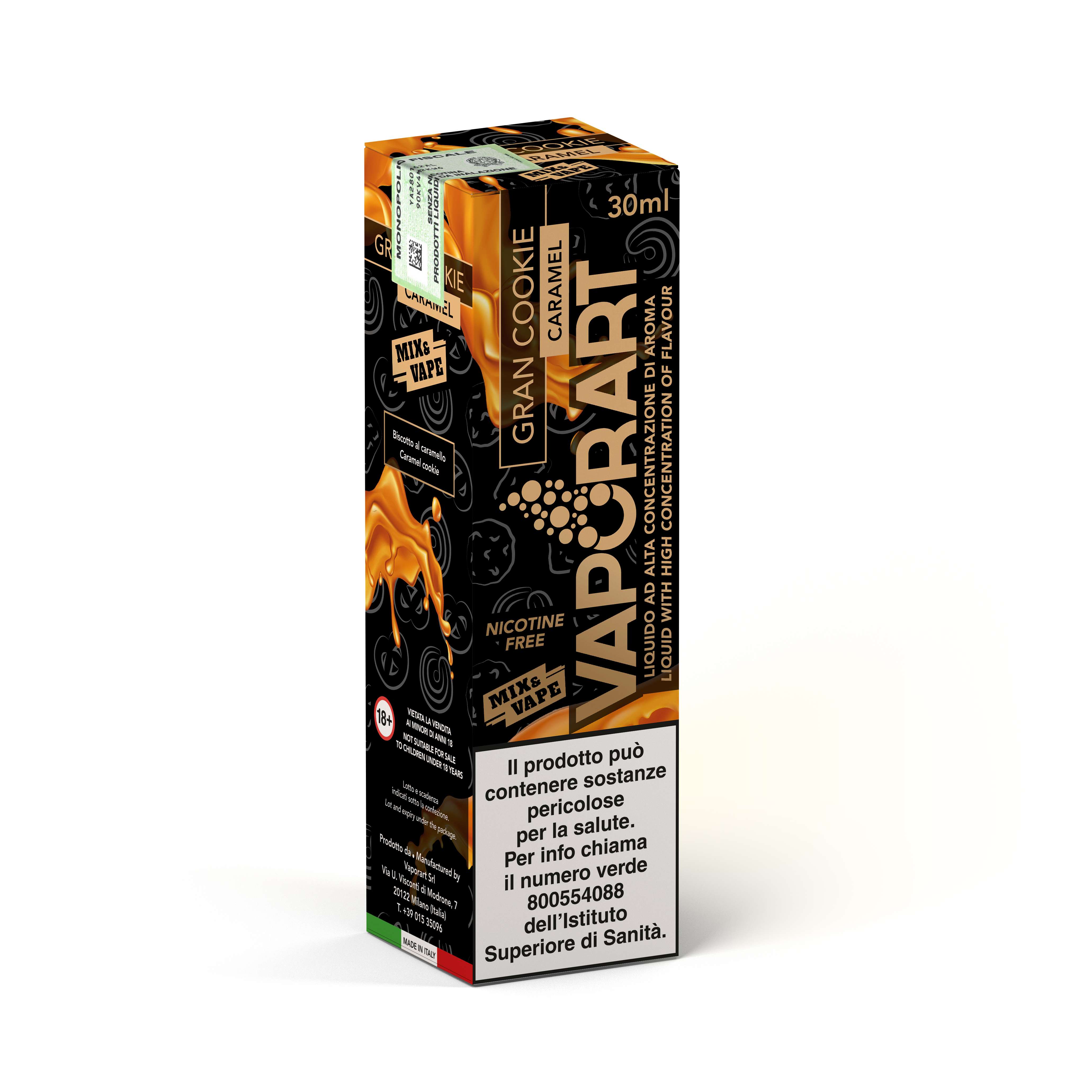 Gran cookie caramel mix&vape 30ml | Vaporart Official Store