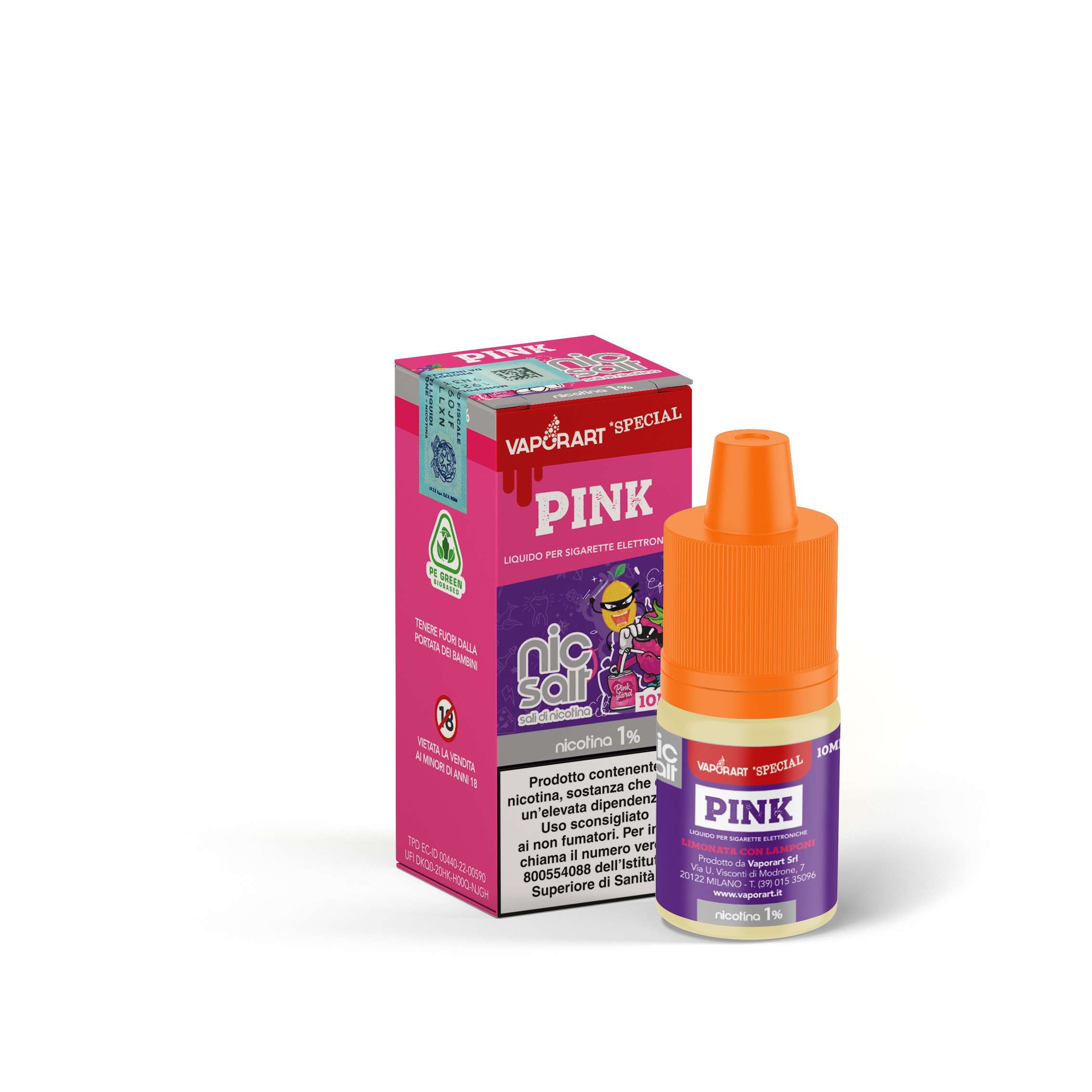 PINK nic salt liquido pronto 10ml
